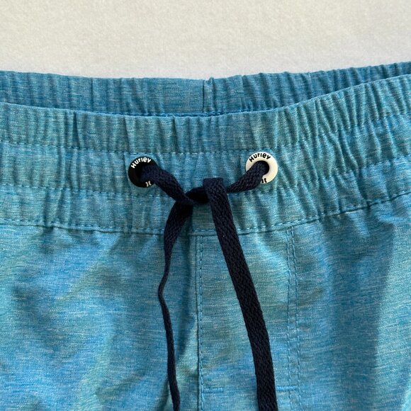 Hurley One & Only Crossdye 17" Volley Shorts Blue Mens Size S NWT - Picture 3 of 11